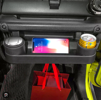 Khay đựng cốc + Hộp đựng đồ cho Suzuki Jimny - bên phụ